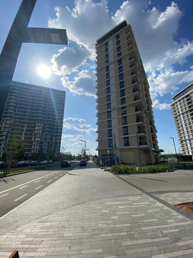 Ferienwohnung Symphony707 - Belgrade Waterfront Exterior foto